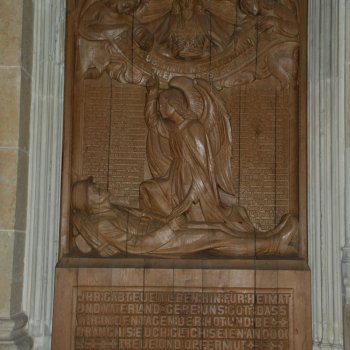 kriegerdenkmal in abteikirche